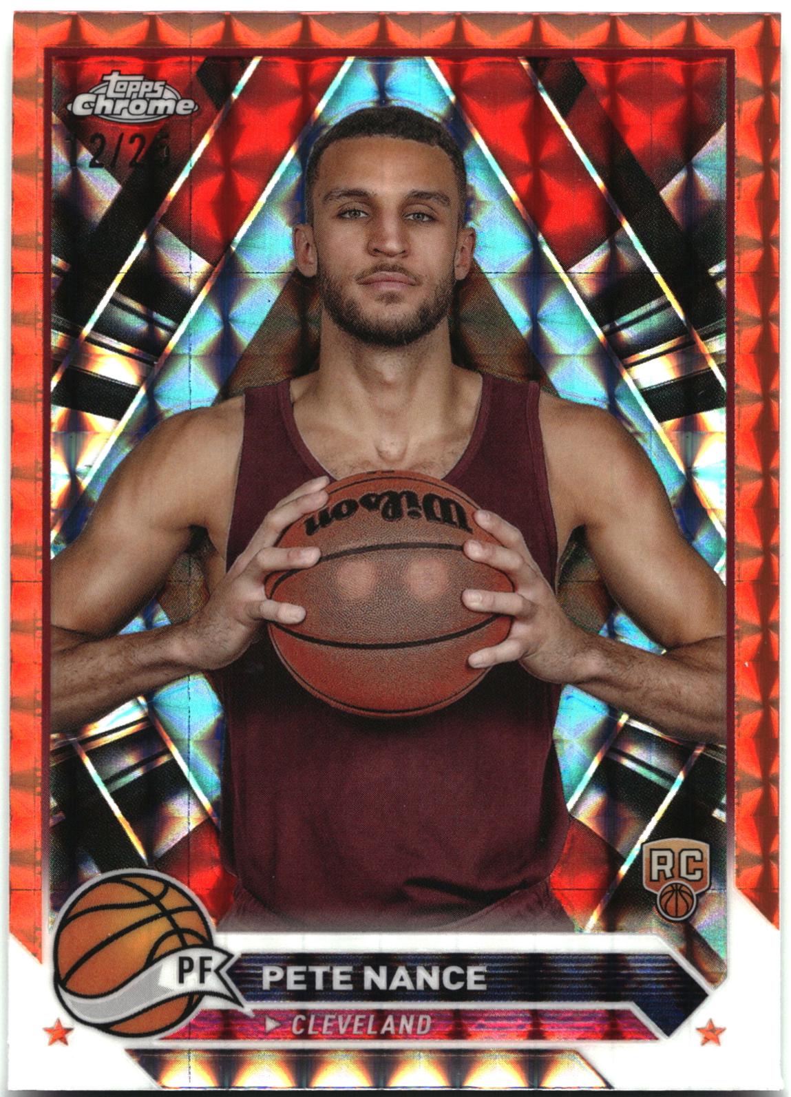 Pete Nance [Orange Geometric] #144