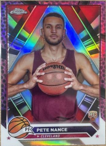 Pete Nance [Pink Basketball Refractor] #144