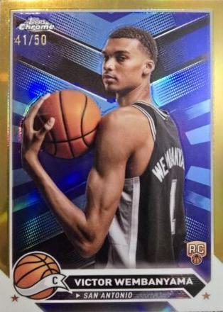 Victor Wembanyama [Gold Refractor] #1