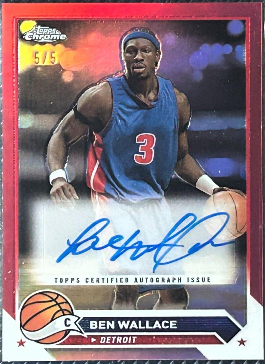 Ben Wallace [Red Refractor] #CG-BWA