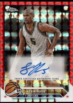 Jalen Rose [Red Refractor] #CG-JR