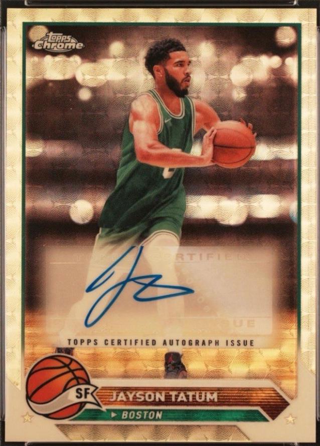 Jayson Tatum [Superfractor] #CG-JT