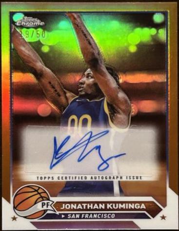 Jonathan Kuming [Gold Refractor] #CG-JP