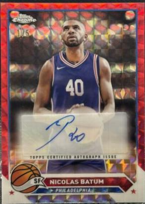 Nicolas Batum [Red Refractor] #CG-NB