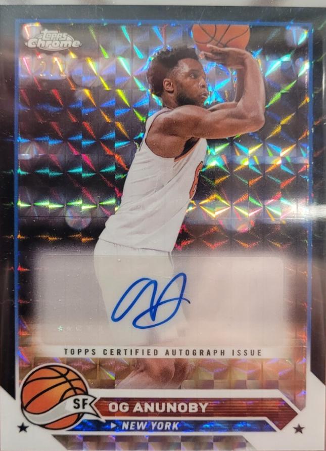 OG Anunoby [Black Wave Refractor] #CG-OGA