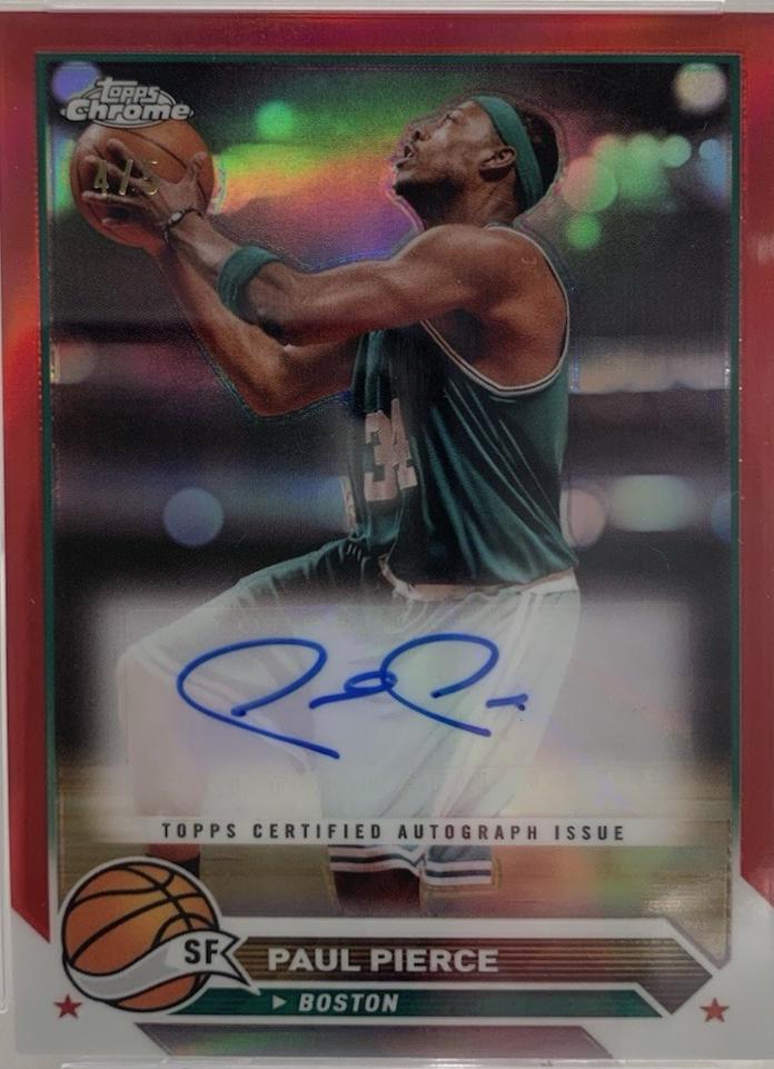 Paul Pierce [Red Refractor] #CG-PP