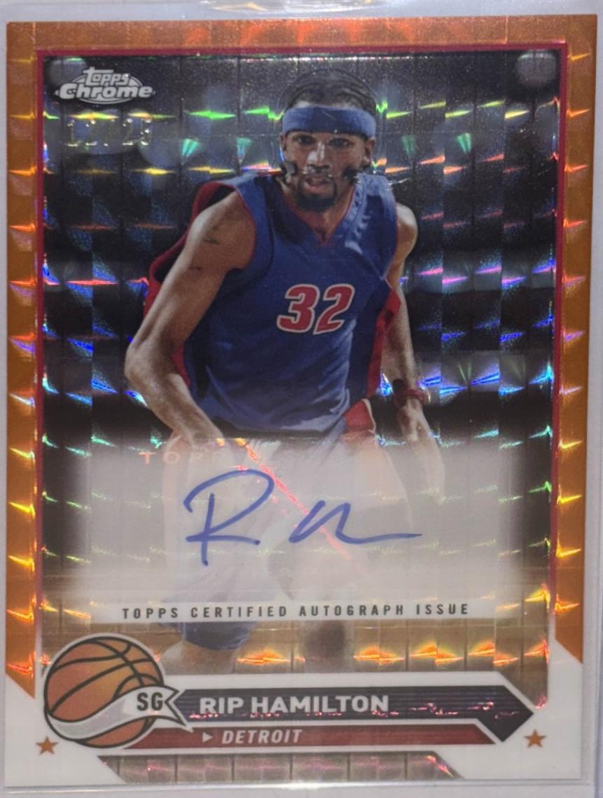 Rip Hamilton [Orange Refractor] #CG-RIH