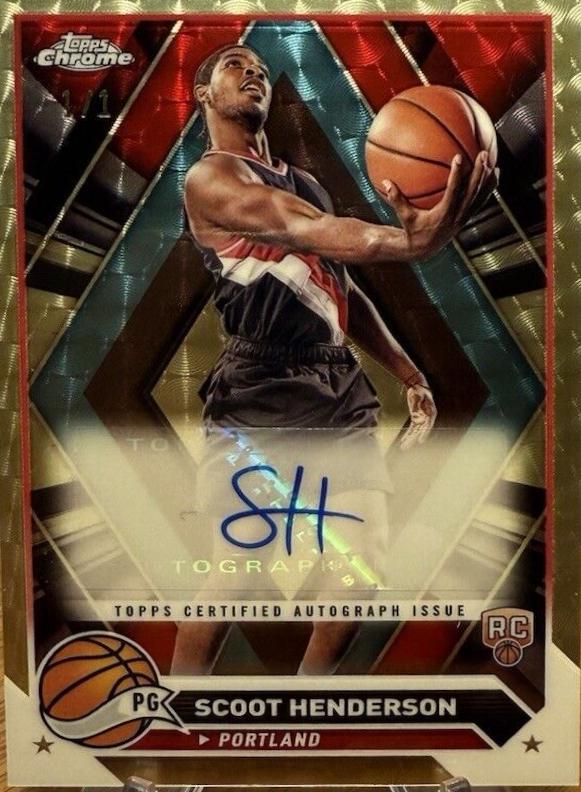 Scoot Henderson [Superfractor] #CG-SH