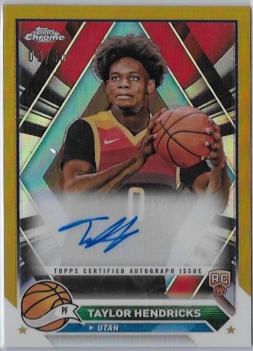 Taylor Hendricks [Gold Refractor] #CG-TAH