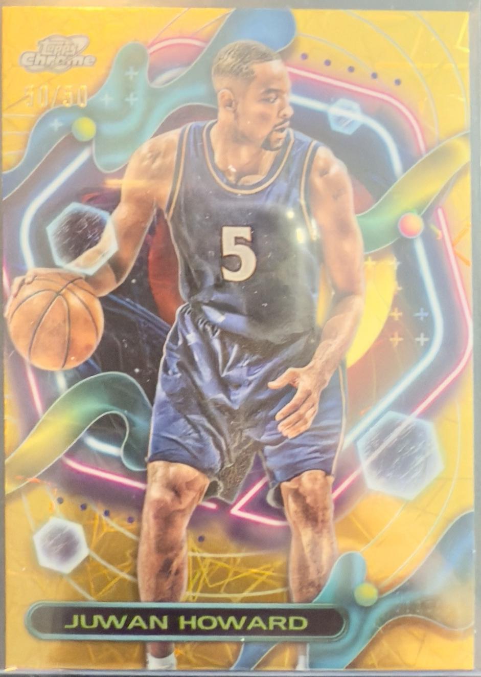Juwan Howard [Gold Interstellar Refractor] #149