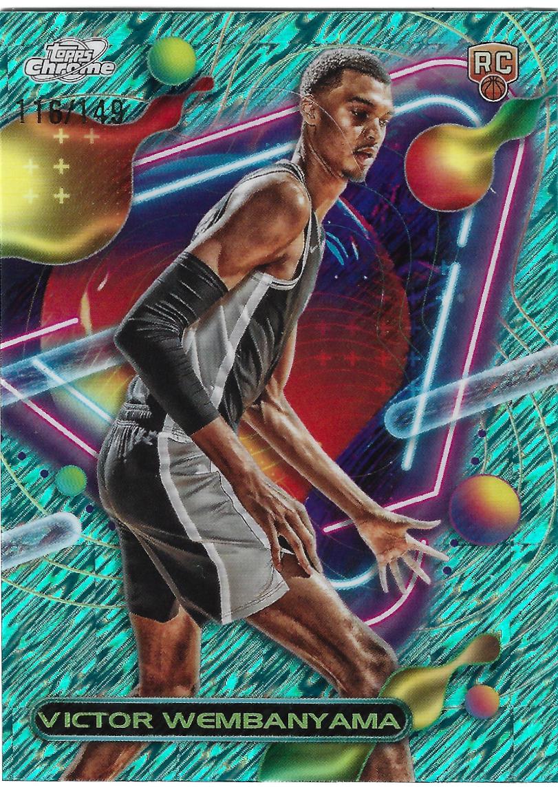 Victor Wembanyama [Aqua Equinox Refractor] #151