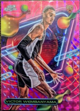 Victor Wembanyama [Pink Galaxy Refractor] #151