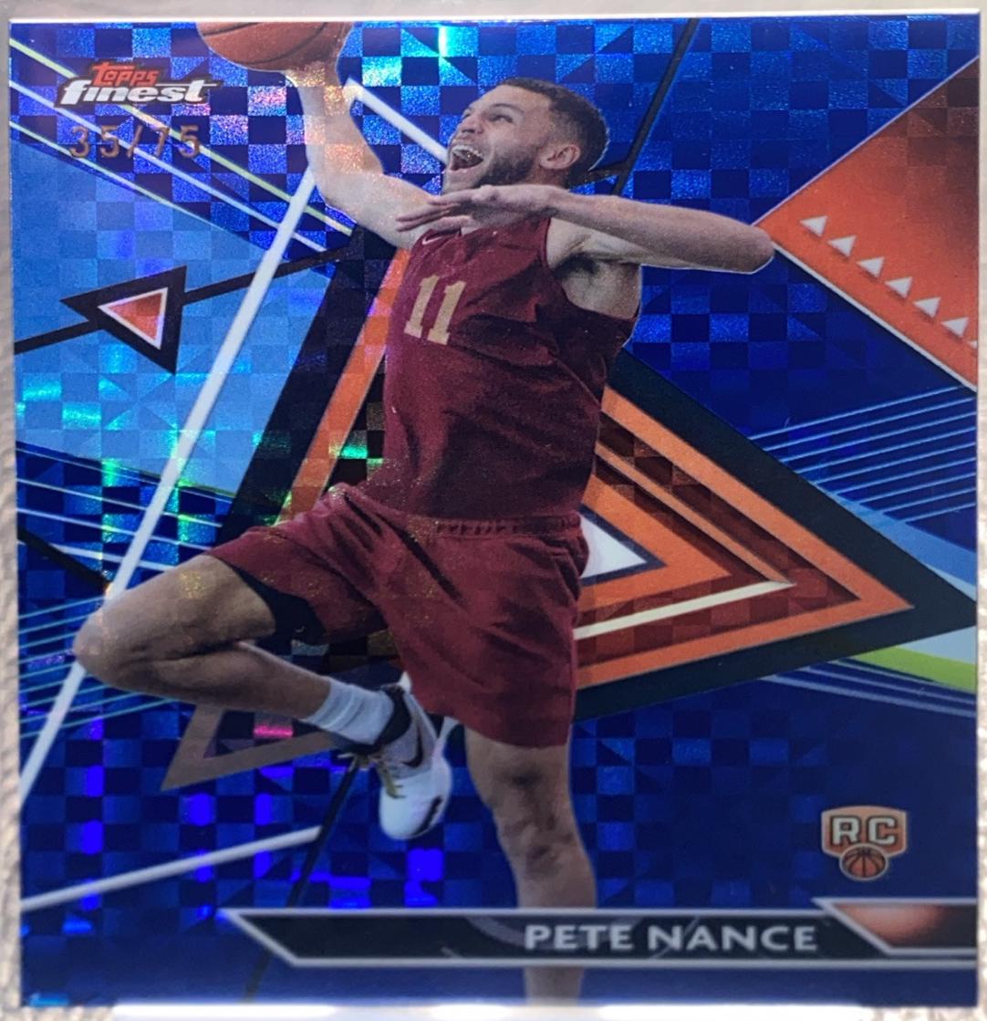 Pete Nance [Blue Checkerboard Refractor] #199