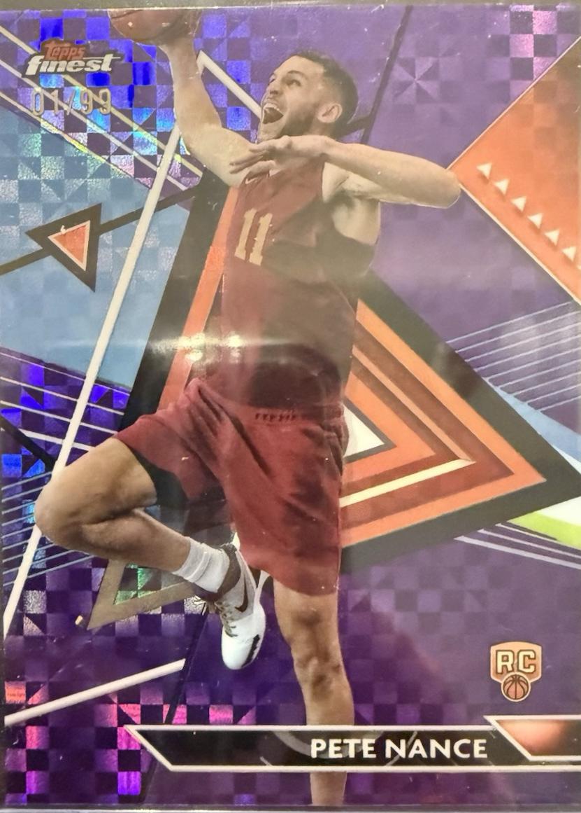 Pete Nance [Purple Checkerboard Refractor] #199
