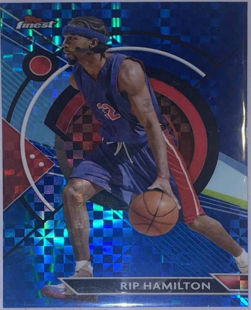 Rip Hamilton [Blue Checkerboard Refractor] #14