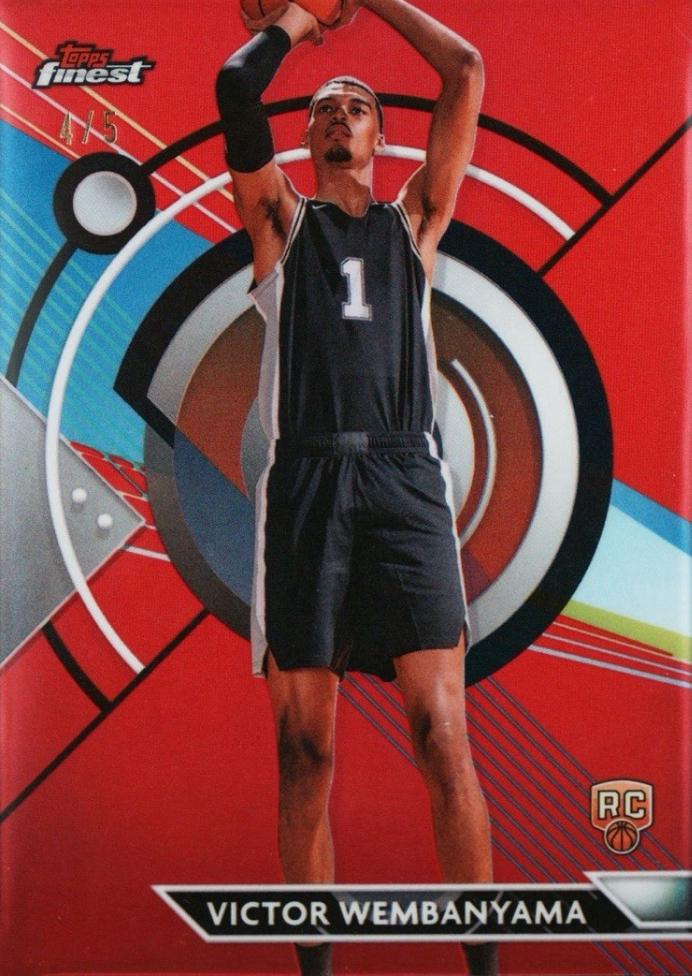 Victor Wembanyama [Red Refractor] #76