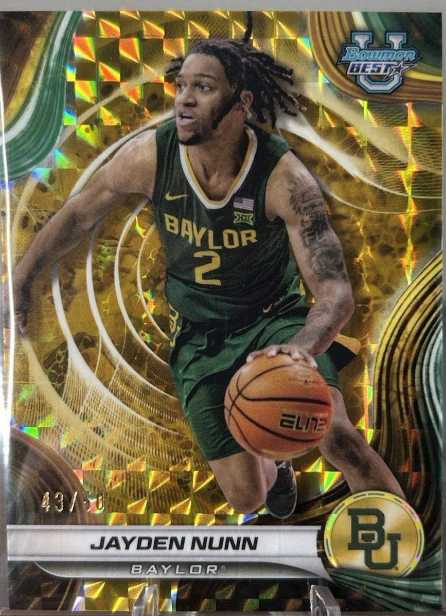Jayden Nunn [Gold Refractor] #30