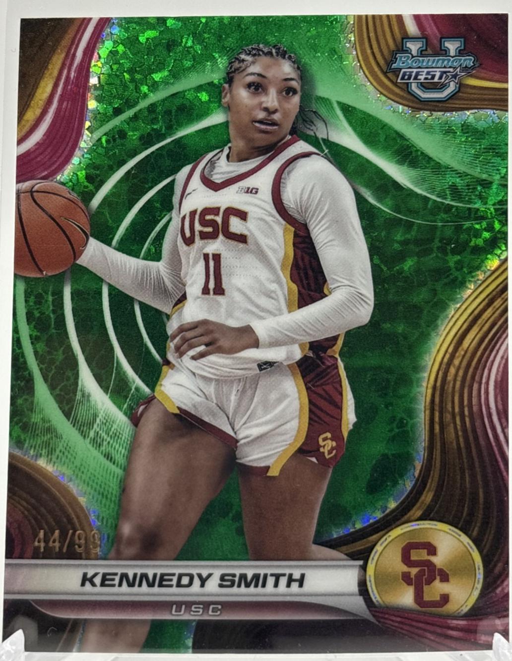 Kennedy Smith [Green Mini-Diamond Refractor] #44