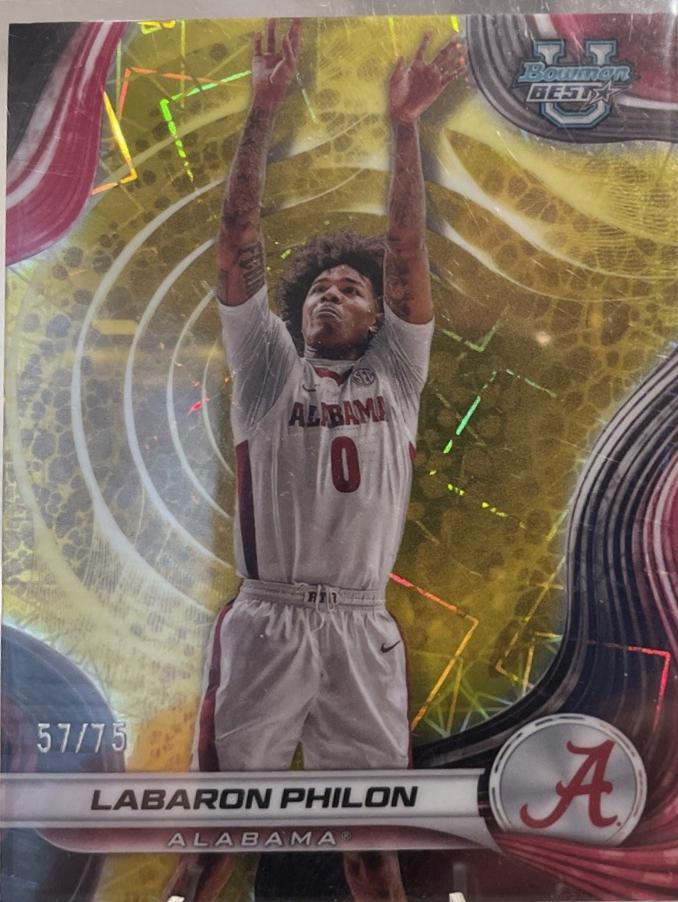 Labaron Philon [Yellow Lazer Refractor] #49