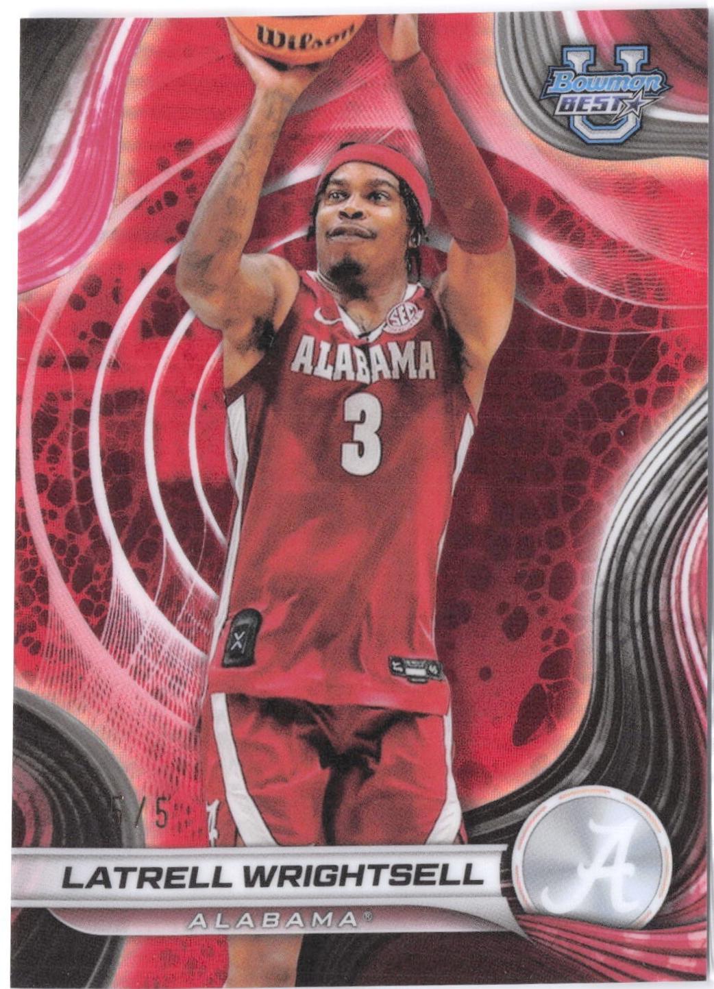 Latrell Wrightsell [Red Refractor] #51
