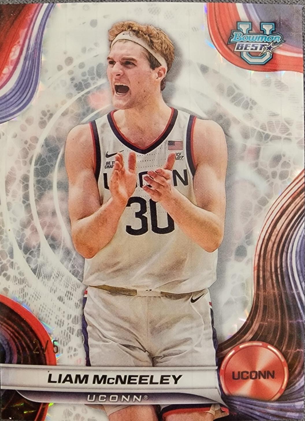 Liam McNeeley [White Geometric Refractor] #52