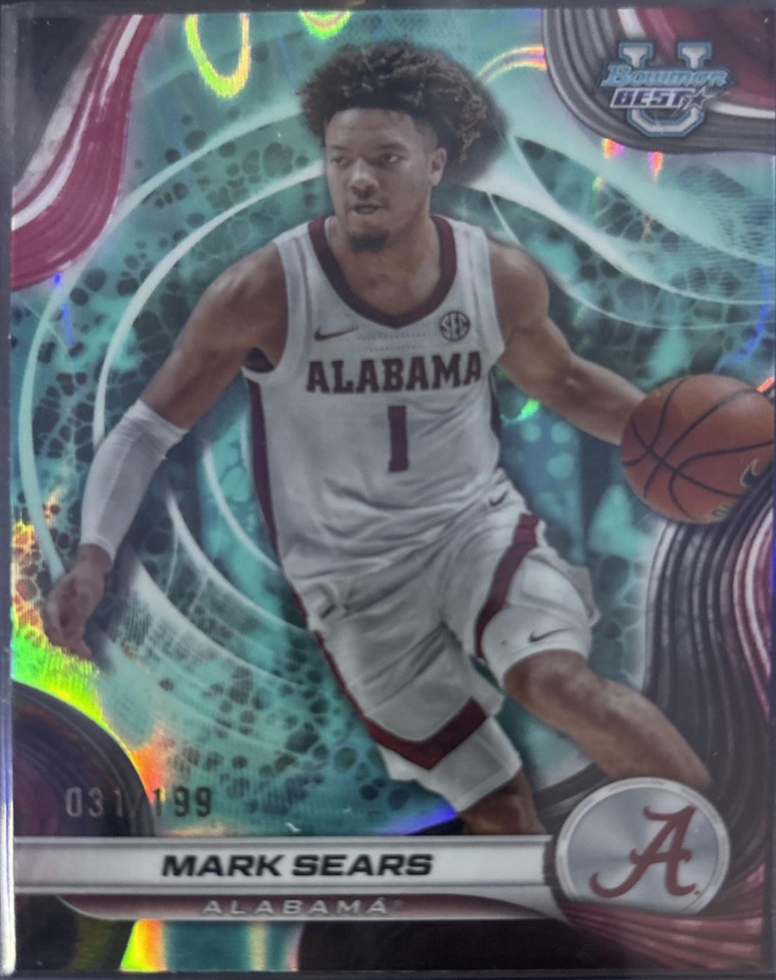 Mark Sears [Aqua Lava Refractor] #54