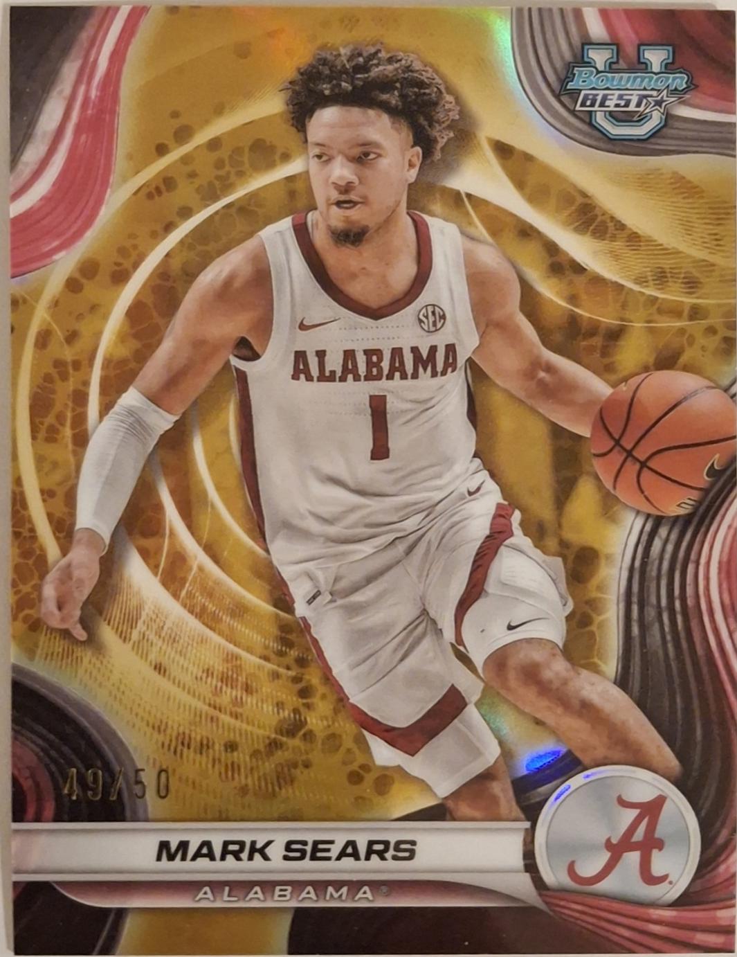 Mark Sears [Gold Geometric Refractor] #54