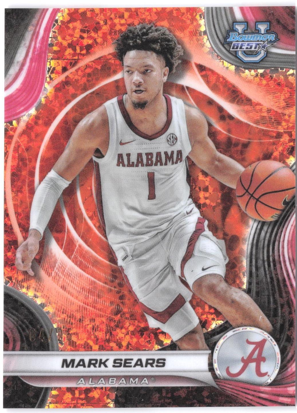 Mark Sears [Orange Geometric Refractor] #54