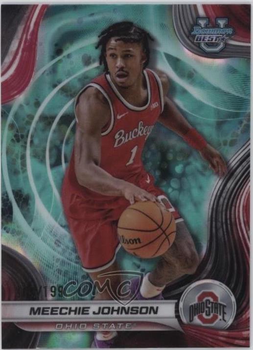 Meechie Johnson [Aqua Lava Refractor] #55