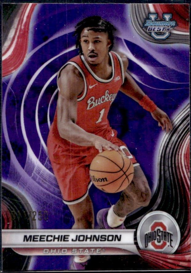 Meechie Johnson [Purple Refractor] #55