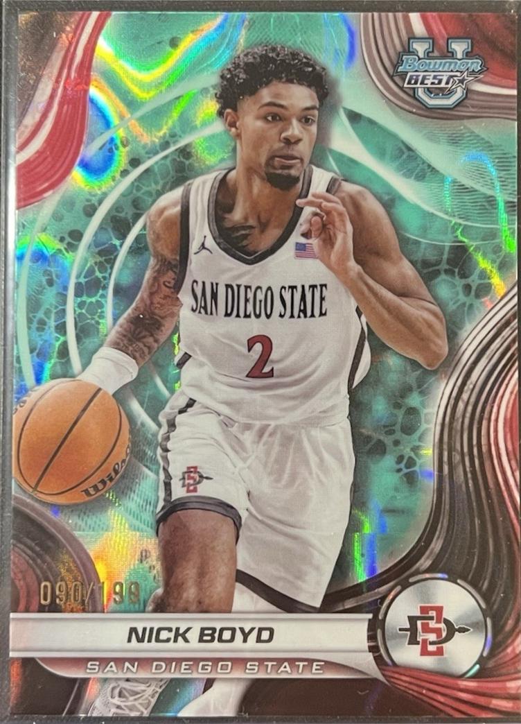 Nick Boyd [Aqua Lava Refractor] #88