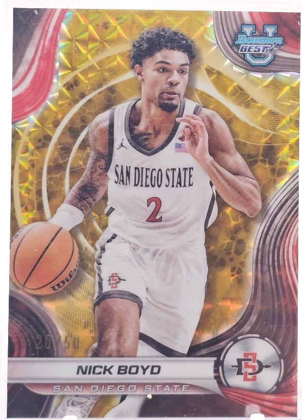 Nick Boyd [Gold Geometric Refractor] #88