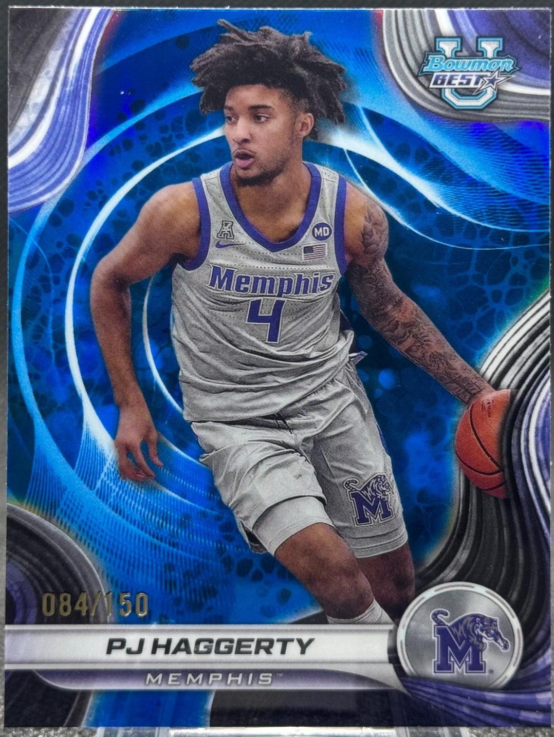 PJ Haggerty [Blue Refractor] #60