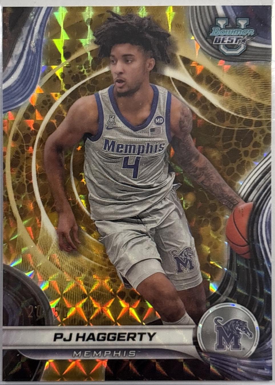PJ Haggerty [Gold Refractor] #60
