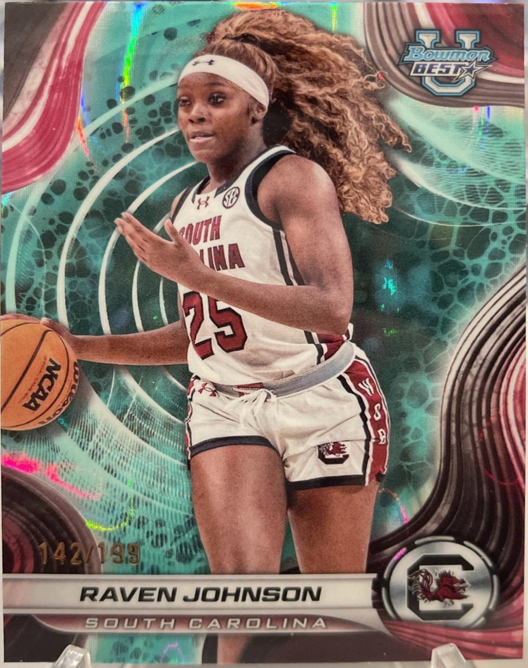 Raven Johnson [Aqua Lava Refractor] #61