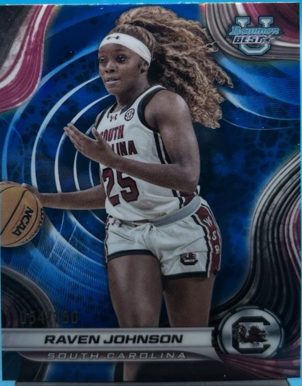 Raven Johnson [Blue Refractor] #61