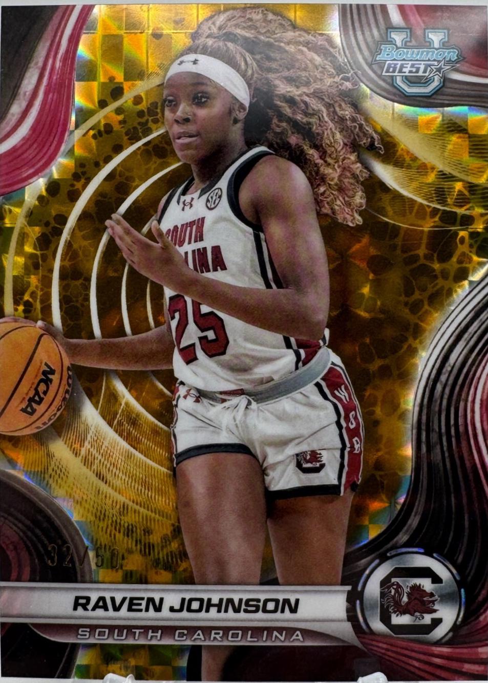 Raven Johnson [Gold Geometric Refractor] #61