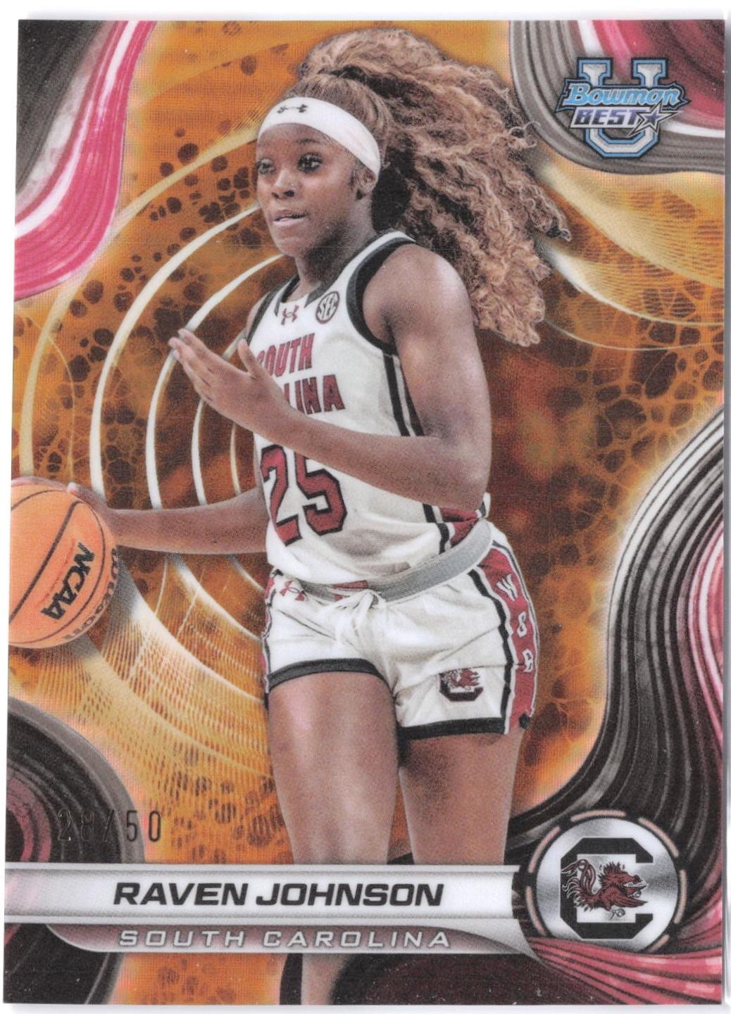 Raven Johnson [Gold Refractor] #61