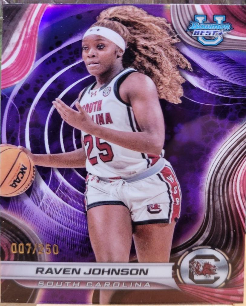 Raven Johnson [Purple Refractor] #61