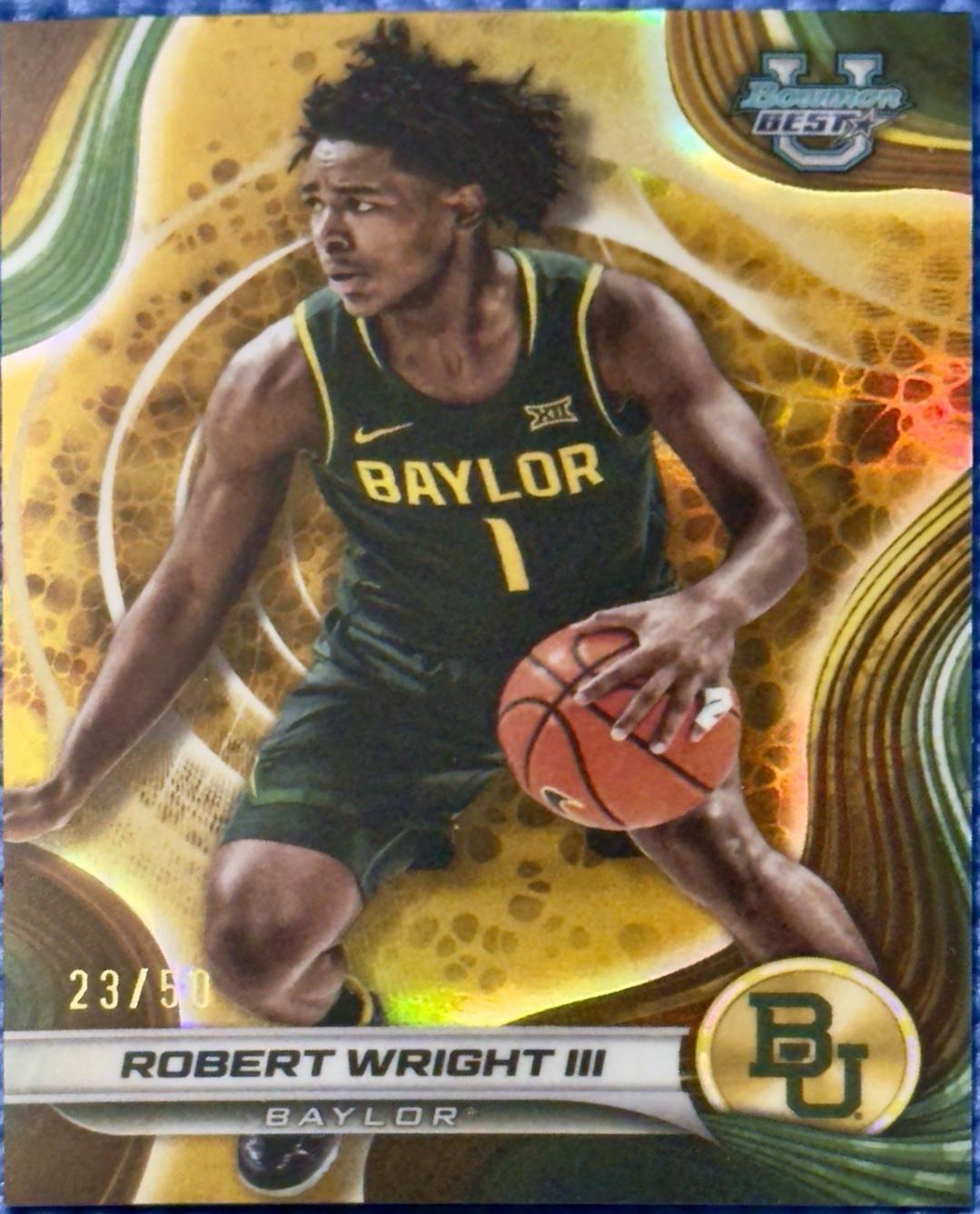 Robert Wright III [Gold Refractor] #63