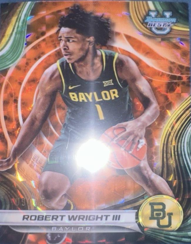 Robert Wright III [Orange Geometric Refractor] #63