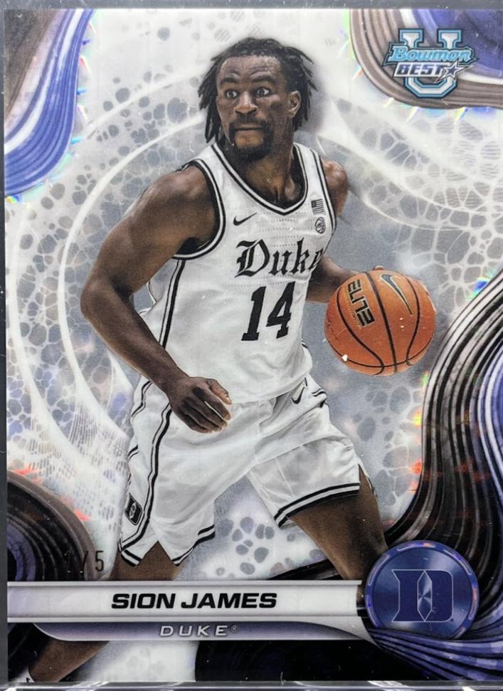 Sion James [White Geometric Refractor] #65