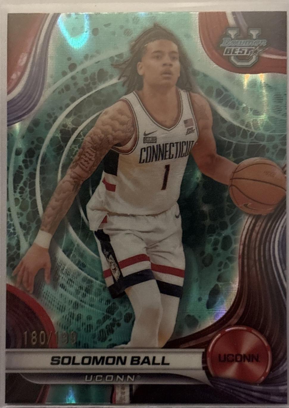 Solomon Ball [Aqua Lava Refractor] #89
