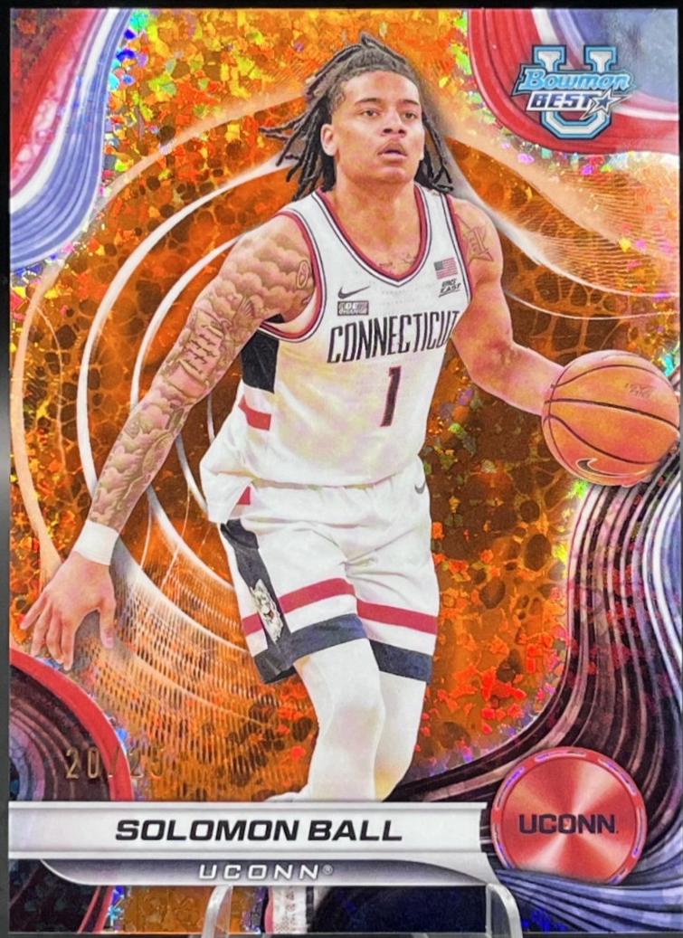 Solomon Ball [Orange Mini-Diamond Refractor] #89