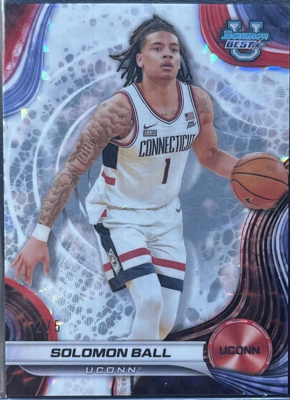Solomon Ball [White Geometric Refractor] #89