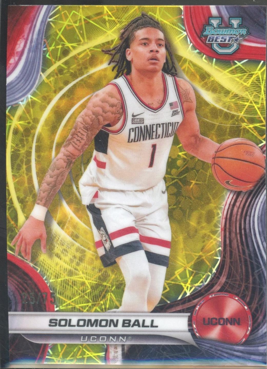 Solomon Ball [Yellow Lazer Refractor] #89
