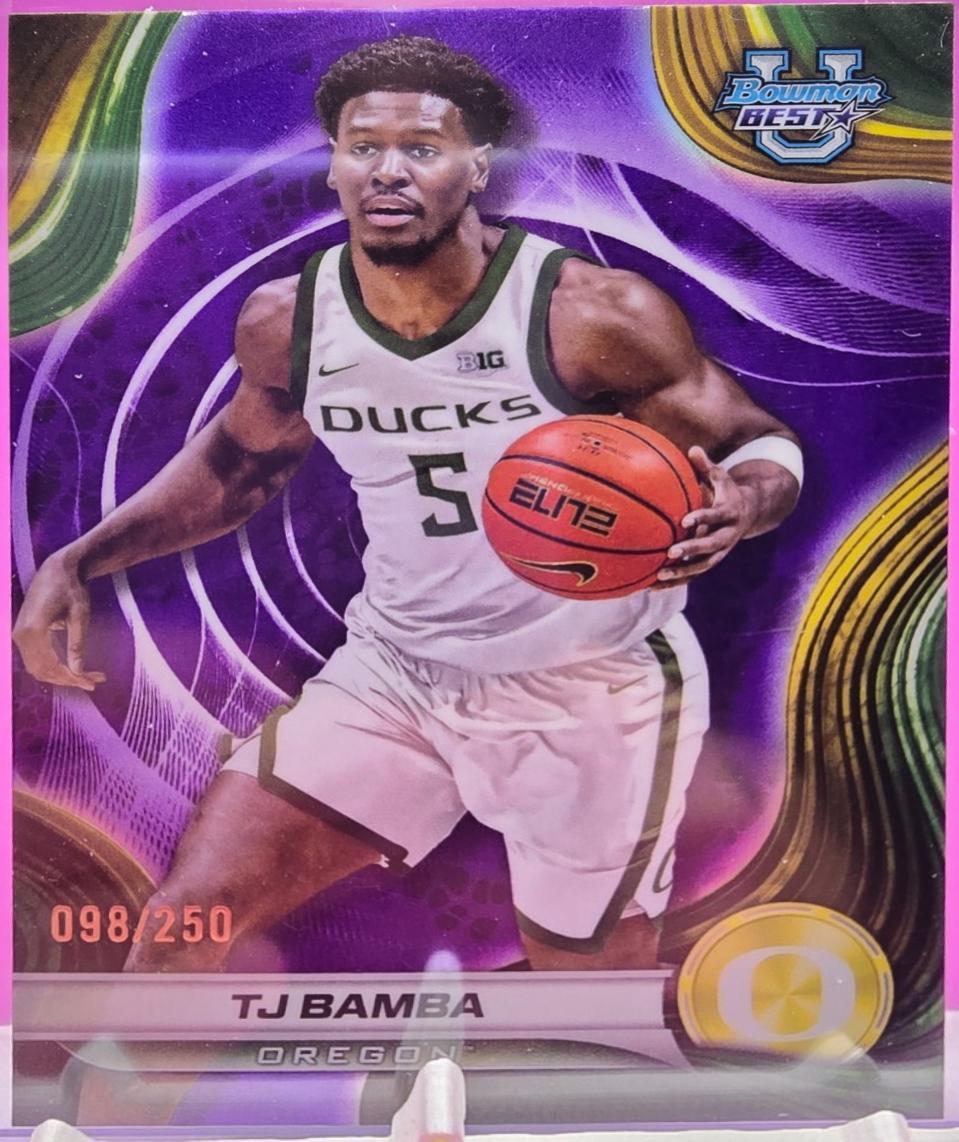 TJ Bamba [Purple Refractor] #80