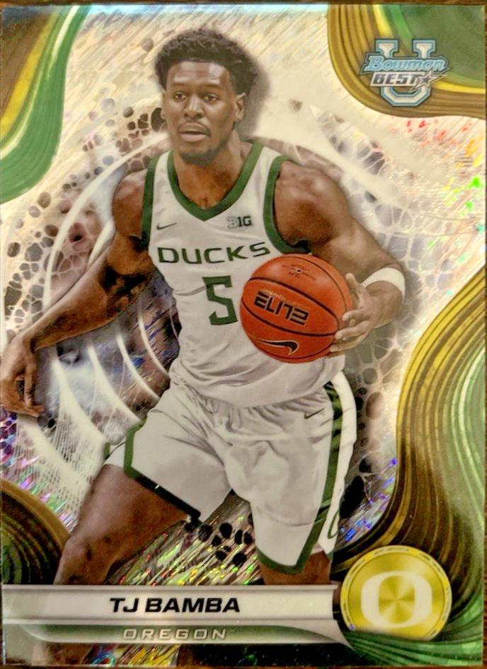 TJ Bamba [Shimmer Refractor] #80