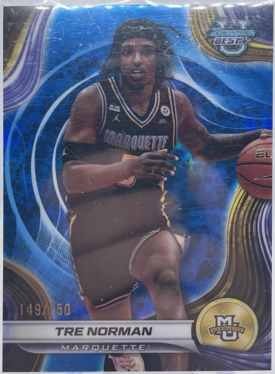 Tre Norman [Blue Refractor] #84