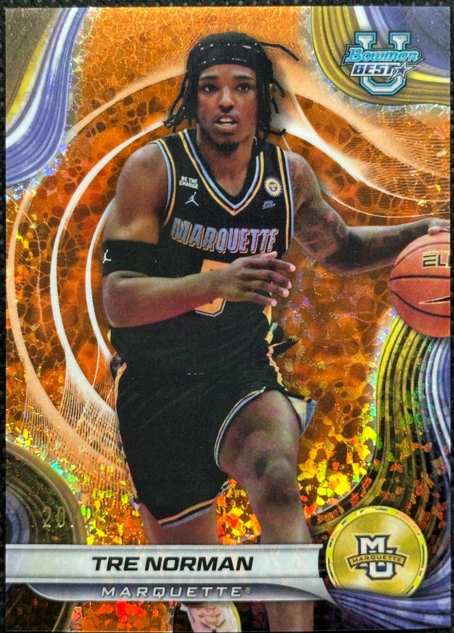 Tre Norman [Orange Mini-Diamond Refractor] #84